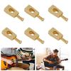 6Pcs Guitar Bridge Saddle Brass String Saddles Replacement Electric Guitar AccessoriesGold