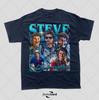 Steve Harrington Retro Pirated Tshirt Unisexs Tshirt Around Tv Shows Suitable For All Seasons Unisex And Unisex