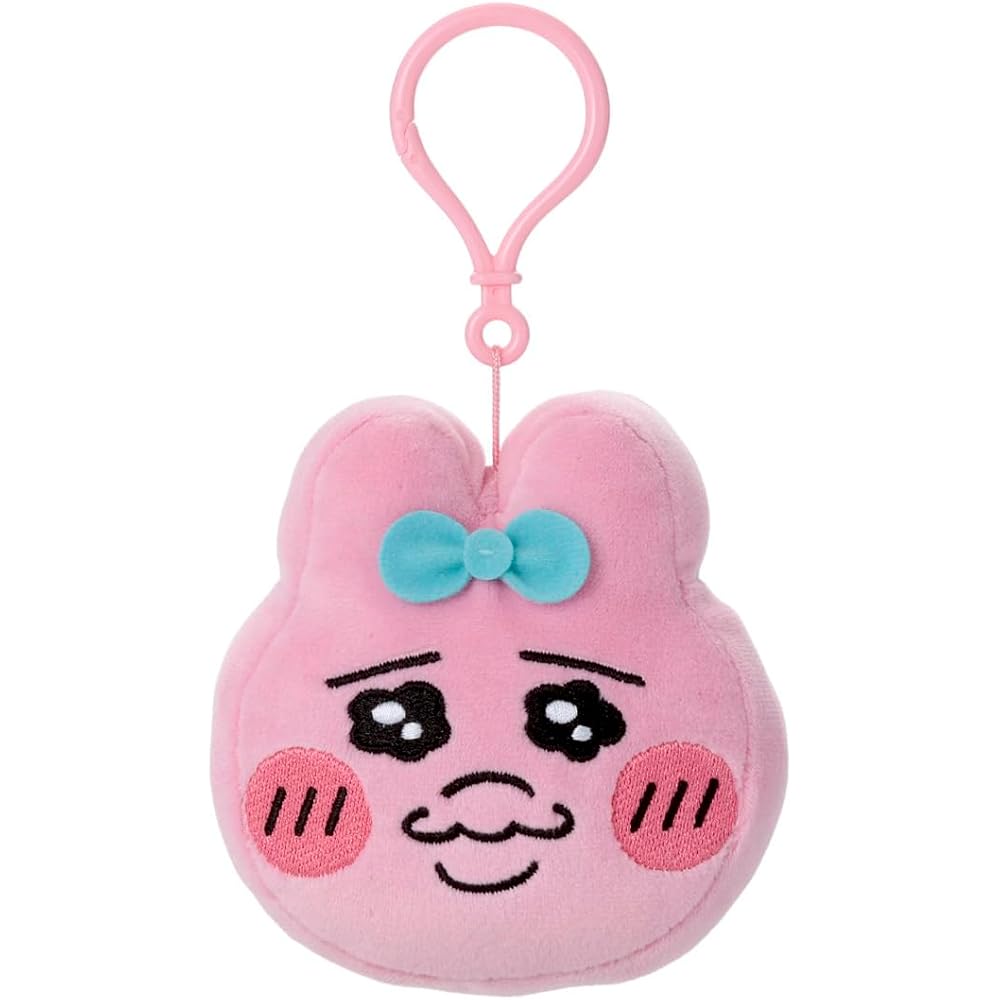 Takaratomy A.R.T.S Mocchi-Mocchi-Style Face Plush Toy Bunny 11cm Height