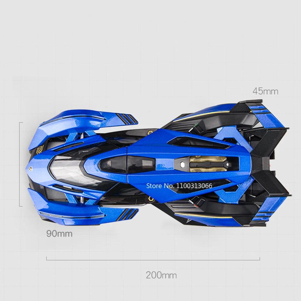 1:22 300SL Lambor V12 GT Cars Toys Alloy Models with Light Sound Miniature Vintage Car Wheel Pull Back Vehicles Kids Adult Gifts