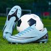 Mens Soccer Shoes FG/TF PU Leather Professional Training Football Sports Shoes Original Men's Society Football Boot for Man