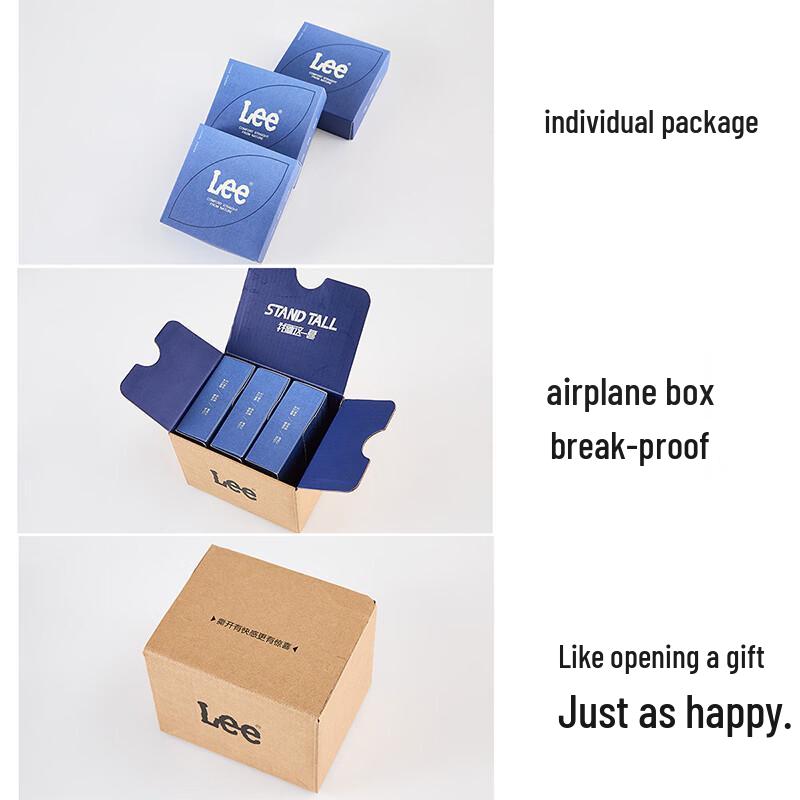 Lee Herren Reine Baumwolle Antibakterielle Boxer Briefs