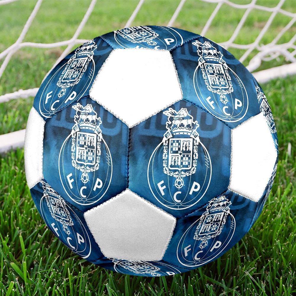 1PC FCP Logo Size 5 Soccer Ball PrahaIndoor Soccer Ball Colorful All Ages Machine Stitched PVC Competition Ready Durable High-Bounce
