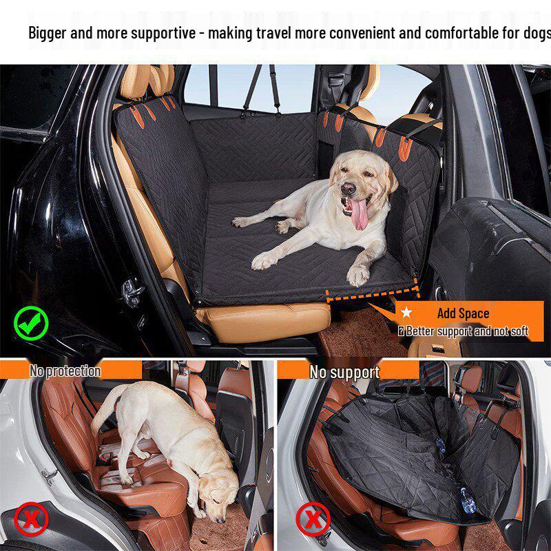Breathable, Wear-Resistant Car Pet Mat: Skin-Friendly, Dirt & Stain-Proof – Universal Fit for Rear Seats.