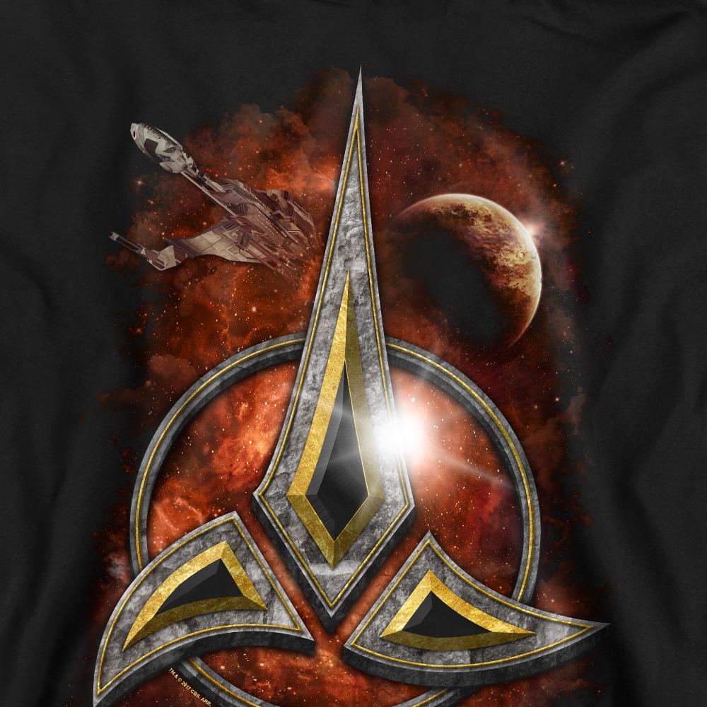 Star Trek Unisex Adult Klingon Crest Sweatshirt