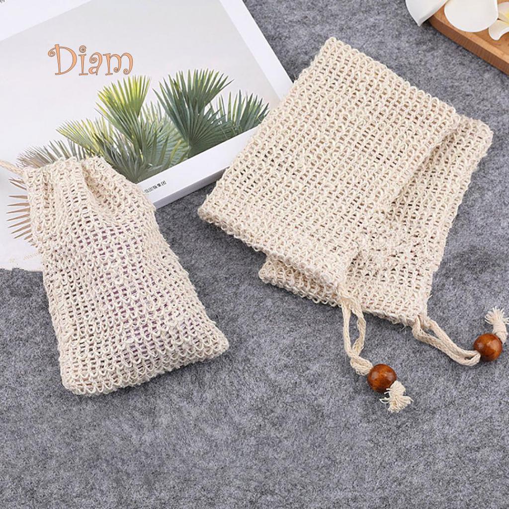 Elens Store Bathroom Foaming Blister Soap Bag Easy Bubble Mesh Massage Scrub Sachets Net