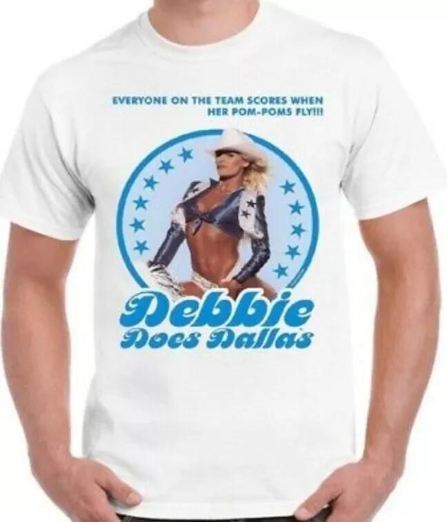 Debbie Does Dallas T-Shirt Cult Movie 80s Film Vintage Cool Gift Tee Retro Unisex T-Shirt S