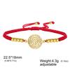 Dawapara Wheel of Hecate Bracelet Wiccan Goddess Ancient Greek Blessing Protection Prosperity Symbol Stainless Steel Jewelry