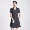 Terman Double-breasted Short Sleeve Blazer Dress