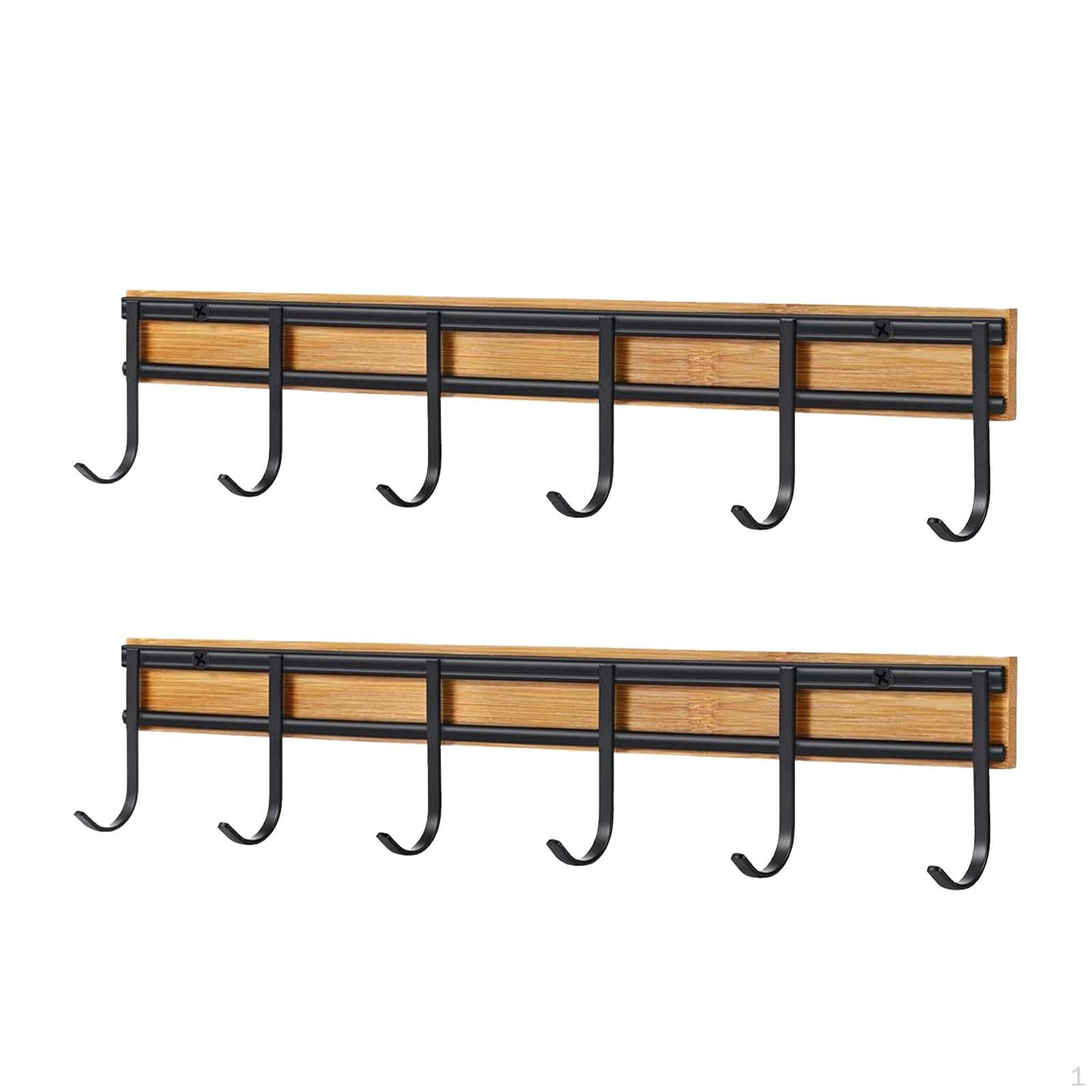 

2 Pieces Kitchen Utensil Rack Wall Hook for Dorm Farmhouse