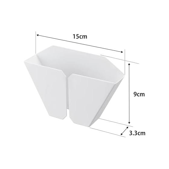Yamazaki Jitsugyo Magnetic Coffee Paper Filter Holder Tower White 2977