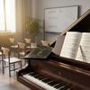 1 ks A4 kniha pro ukládání notových zápisů, antireflexní, organizér na piano, kytaru, pořadač na dokumenty pro hudebníky