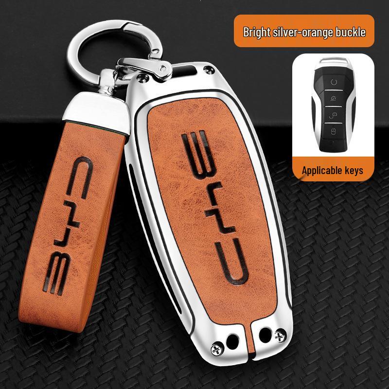 BYD Car Key Cover for Han, Song Pro/Plus, Tang DM, Qin Pro Models