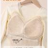 Women's Cashmere Silk Lace Seamless Thermal Set with Chest Pads: Slimming Base Layer for Autumn/Winter