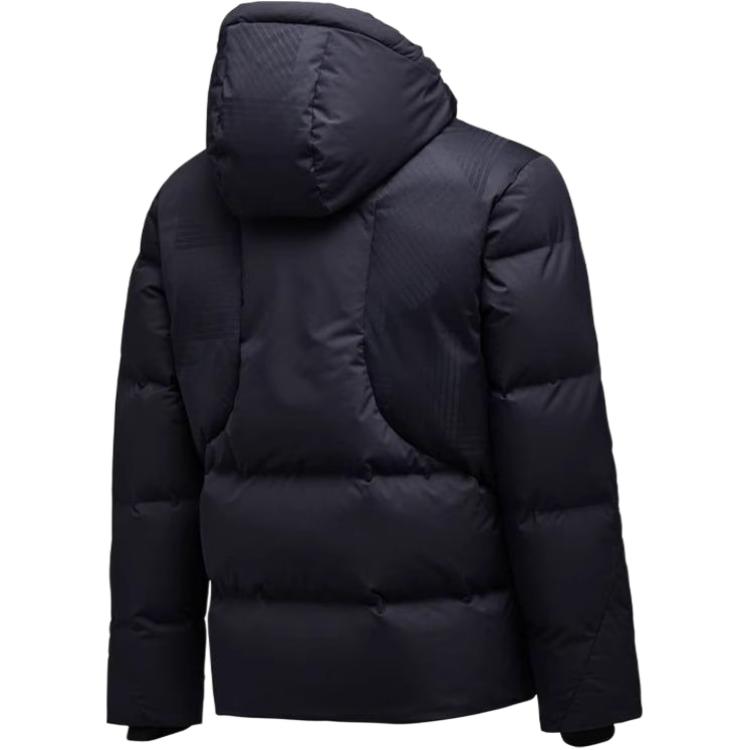 Anta Solid Color Zipper Hooded Versatile Casual Down Jacket Women outerwear 462440107-2
