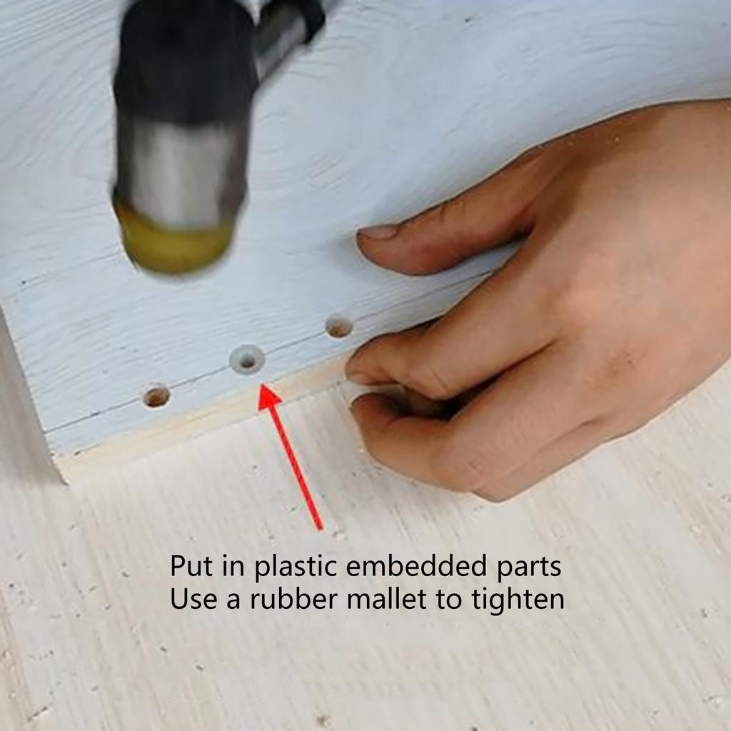 3in1 Woodworking Doweling Jig Kit 6/8/10mm Drill Guide Locator Adjustable Drilling Guide Puncher Locator Carpentry Tools