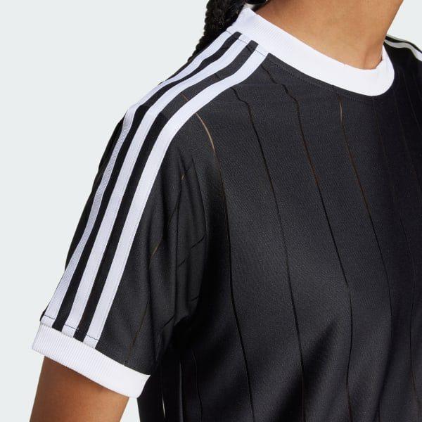 adidas Originals Adicolor 3 Stripes Pinstripe T Shirt IX5505