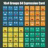 Dziecięca twarz zmień kostkę gra Montessori Expression Puzzle klocki zabawki wczesna nauka edukacyjna zabawka dopasowująca dla dzieci