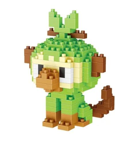 Non-Toxic Pokemon Small Blocks Nanoblock Charizard Kyogre Groudon Rayquaza Model Education Graphics Toys For Kids Birthday Gift Toys