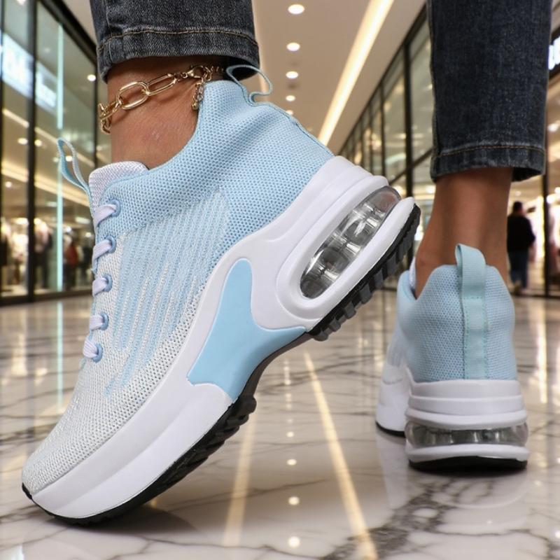 Newly Launched Trendy Womem Sneakers Spring Heels Wedges Height Increasing Vulcanized Shoes Zapatillas Mujer Platform Sneakers