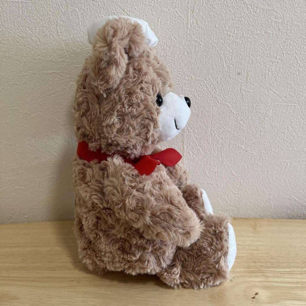 [USED] Teddy Bear, Pastry Chef, Chef Plush Toy Doll with Pocket