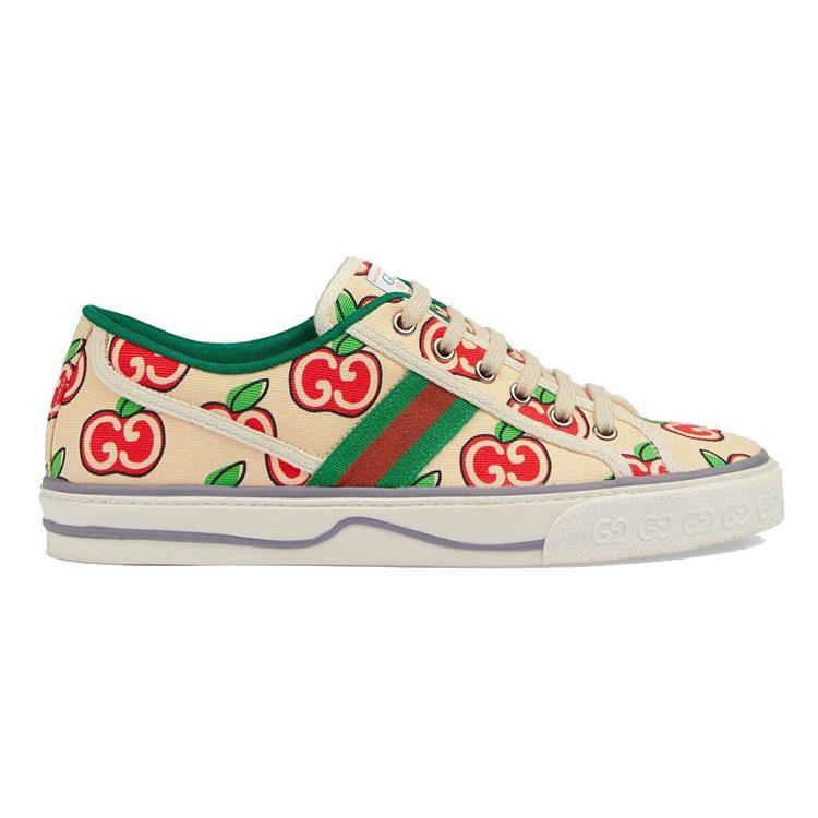 Gucci Wmns Tennis 1977 'GG Apple Print' Women's 606110 H2C10 9270