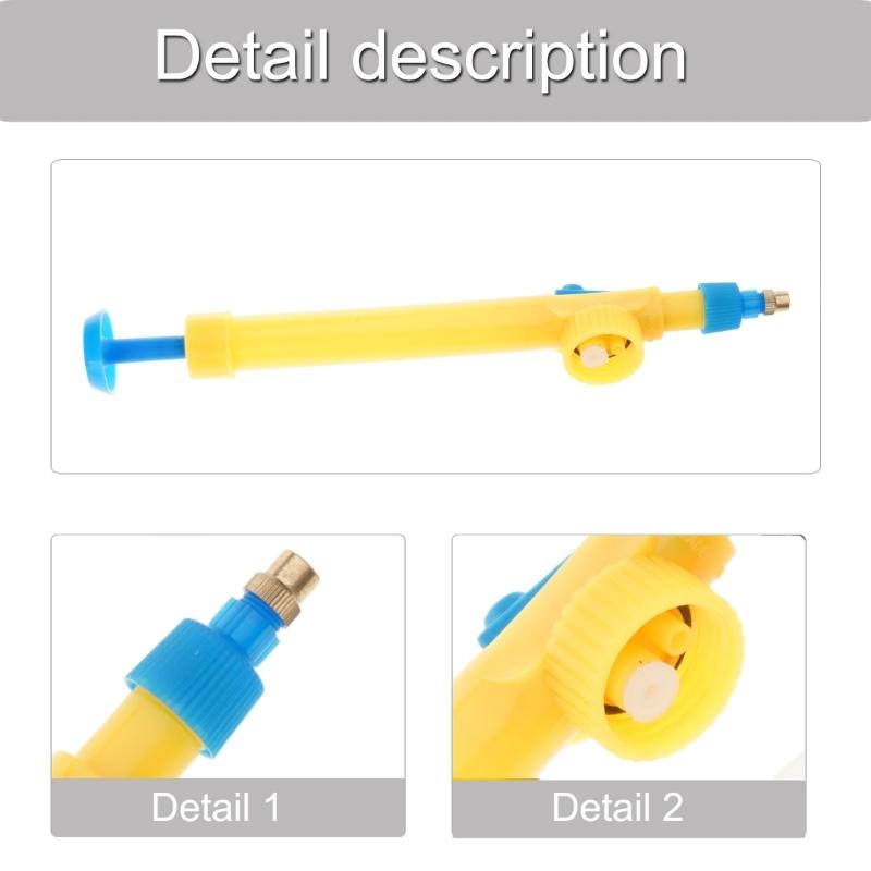 Manual Sprayer High Pressures Air Pumps Adjustment Drink Bottle Sprays Head Nozzle Garden Watering Tool Sprayer Agriculture
