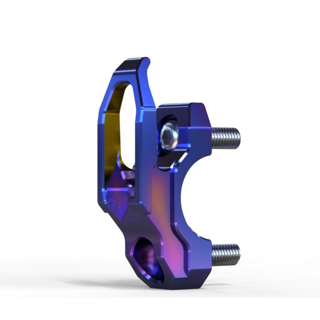 22mm Motorcycle Handle Hanger T6063 Aluminum Alloy Cool Strong Bearing Capacity Universal Handlebar Hook Holder Burnt