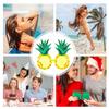 Funny Hawaiian Glasses Beach Sunglasses Party Sunglasses Hawaiian Tropical Pineapple Eyewear Summer Beach Birthday Party Decor