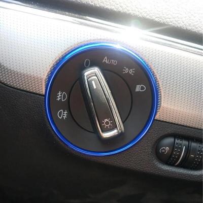 Inel pentru comutatorul farurilor auto pentru Volkswagen VW PQ35 PQ46 Golf Jett MK5 MK6 Passat B6 B7 CC Touran Tiguan