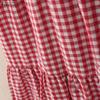 ZANZEA Women Plaid Print Summer Casual Square Collar Short Sleeve Dress