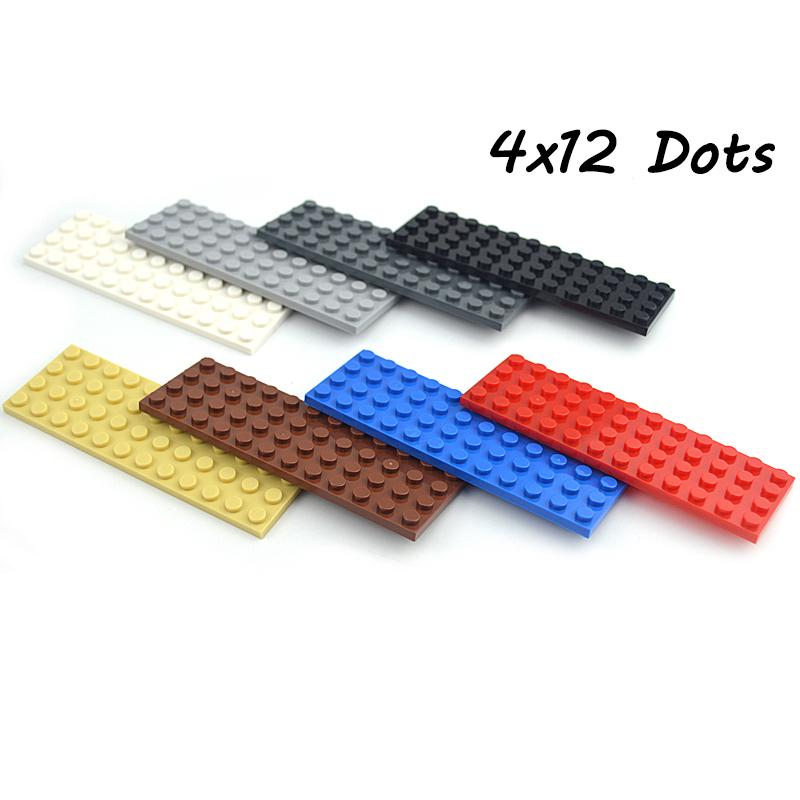 Compatible Assembles Particles 3029 4x12 base board Building Blocks Thin Figures Bricks Parts DIY Educational Parts Toys