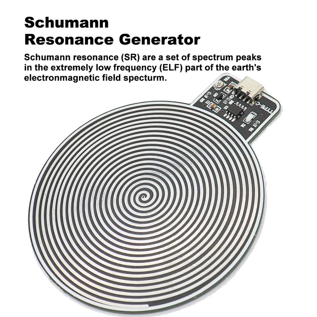 NEUE USB-Netzteile 7,8 Hz Schumann-Wellen Ultra-Niederfrequenz-Impulsgenerator Schlafverbesserer Zirkularer Schumann-Wellen-Generator