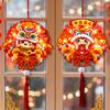 Blessing Year of The Horse Lantern DIY Cartoon Chinese Character Sticker  Home Party Decor