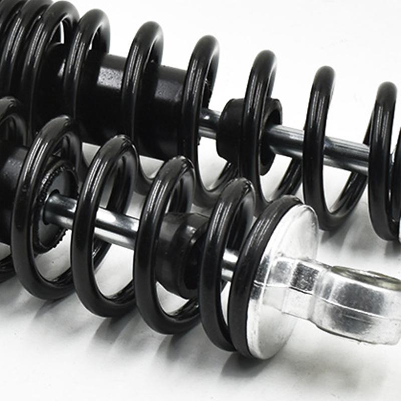 2pcs Motorcycle Rear Shock Absorber Universal Suspension Damper for Electric Motorbikes Scooters 25cm 9.84in