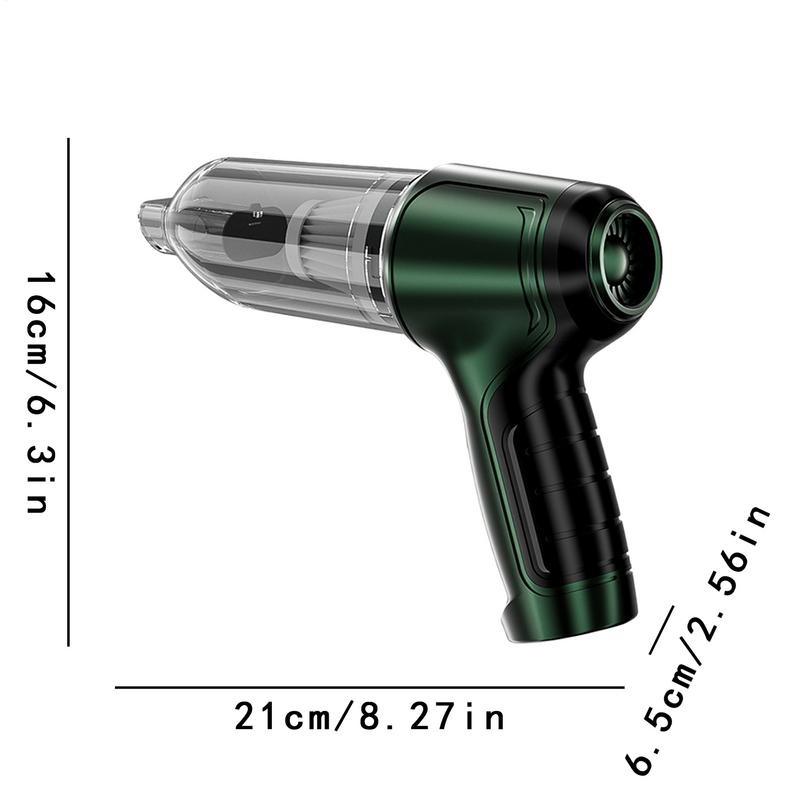 Portable Car Vacuum Cleaner High Power Strong Powerful Cordless Auto Vacuum With Brushless Motor For Car Home Pet