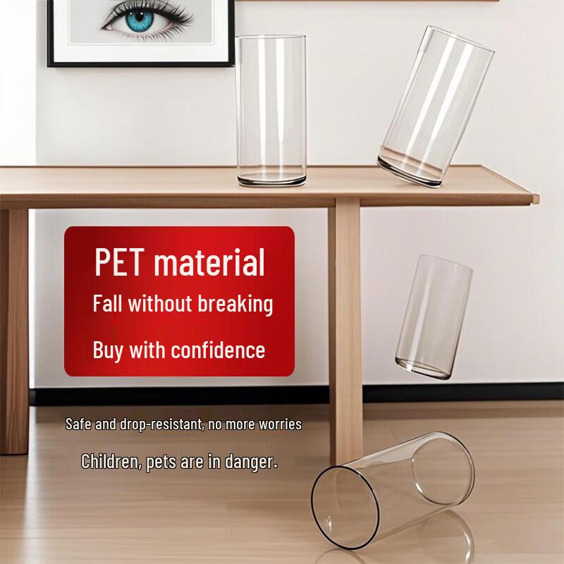 Transparent Shatterproof Acrylic Multi-Opening Vase