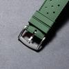 20mm 22mm Tropical Silicone Watch Band Quick Release Watchband Soft Rubber Smart Watch Strap Breathable for Seiko for Citizen