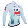 New Long Sleeve Cycling Jersey Bike Maillot Pants UAE Team Themal Fleece Ropa Ciclismo Winter Pro Bicycle Jacekt Clothing