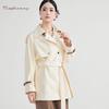 Raphenny Women's Classic Double-breasted Trench Coat