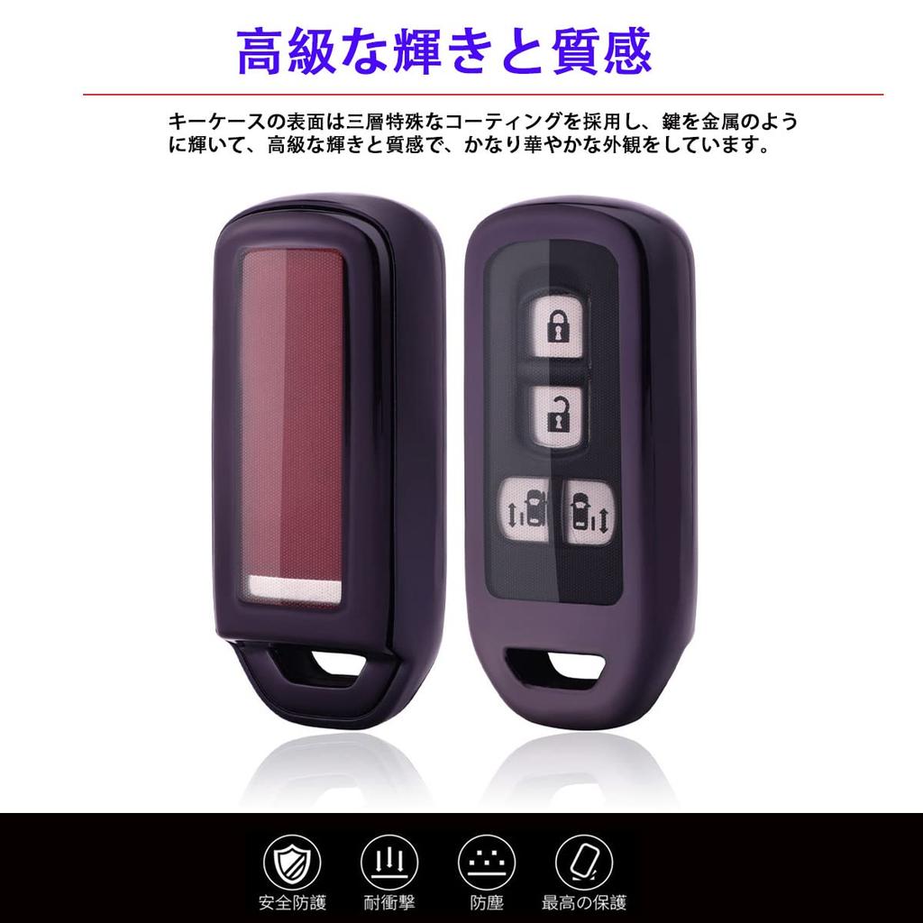 [PELKERDR] Honda N-BOX Key Case N-BOX Custom N-BOX+ Plus N