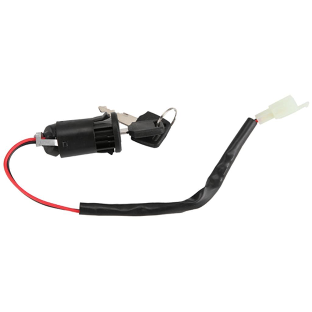 2 Pcs Ignition Switch Lock and Key Set for Bike Tricycle Electric Scooter Accessories Replacement