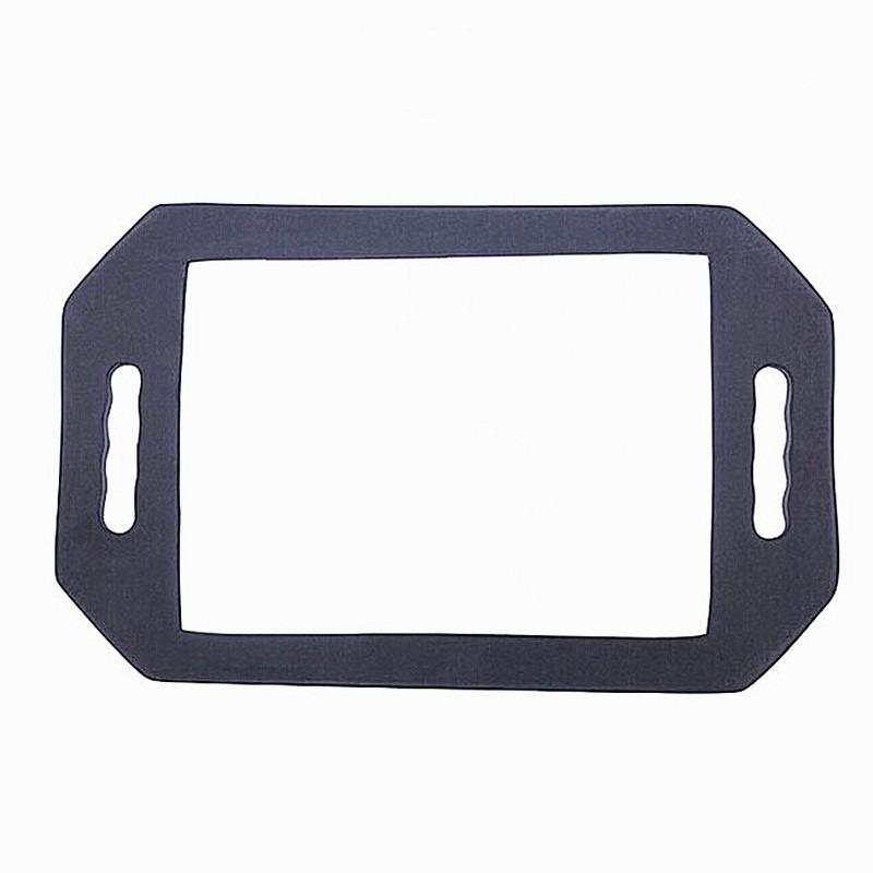 1pcs Professional Square Wall-Mounted Salon Mirror with Shockproof Foam Back - For Hairdressing & Makeup