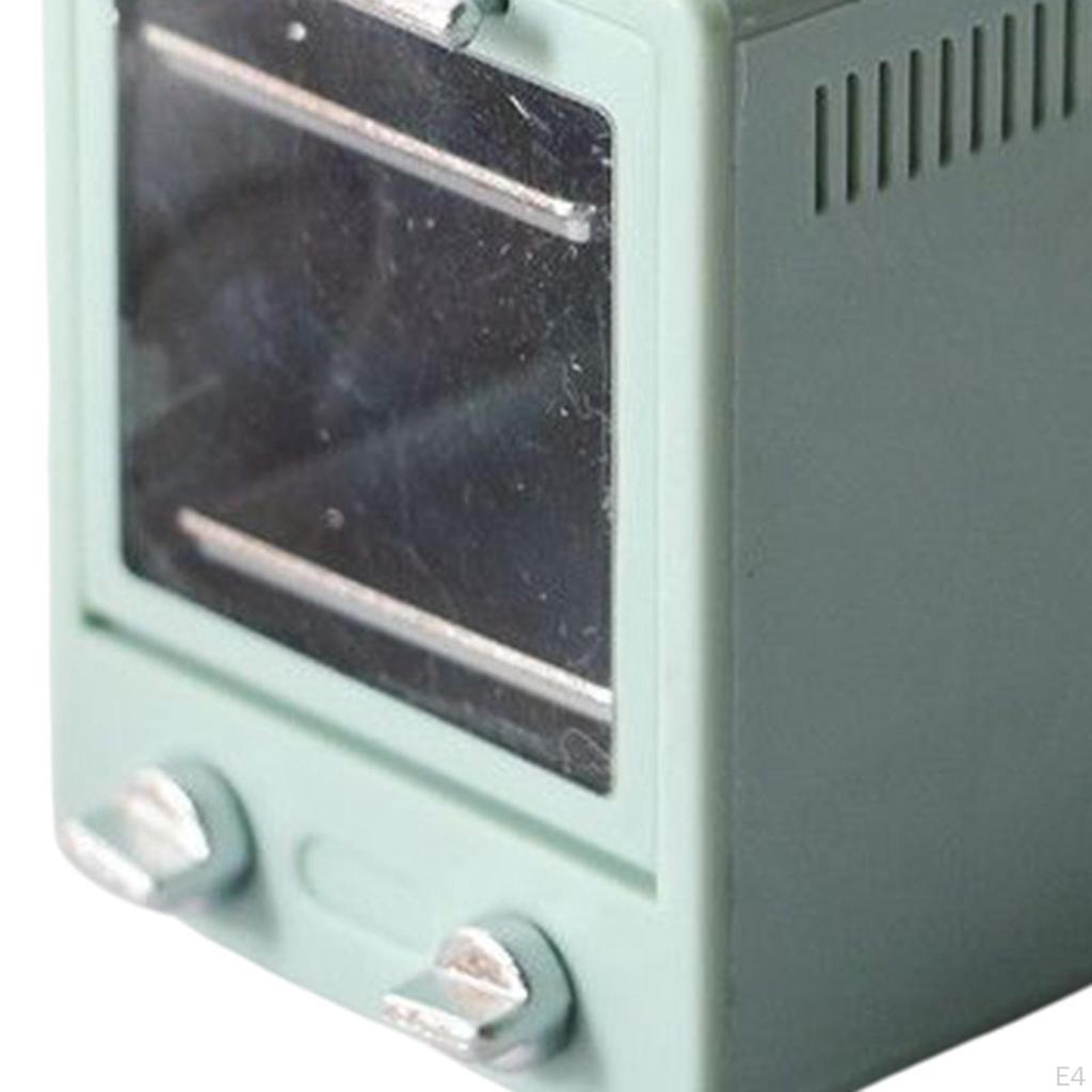 1/6 1/12 Mini Microwave Oven Kitchen Manchine for Dollhouse Decoration Accessories
