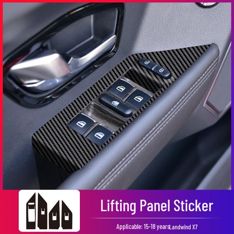 Landwind X7 (2015-2018) Carbon Fiber Interior Sticker Set