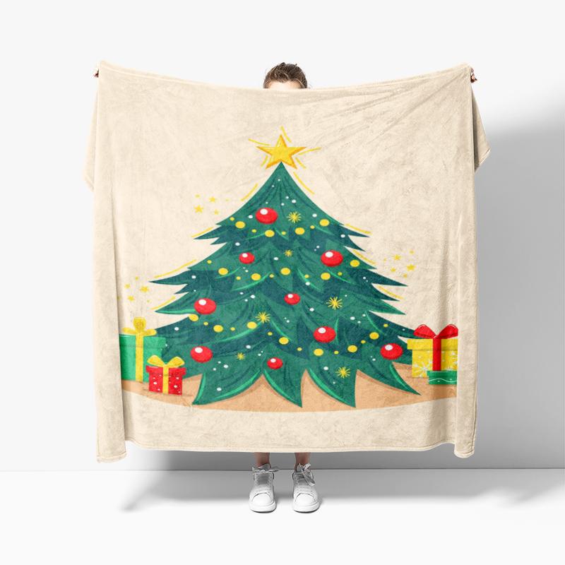 Wohndekoration Plüsch Überwurf Sofadecke Tagesdecke Bett flauschig weiche Decken Dekor Plaid Modern Halloween Frohe Weihnachten Winter