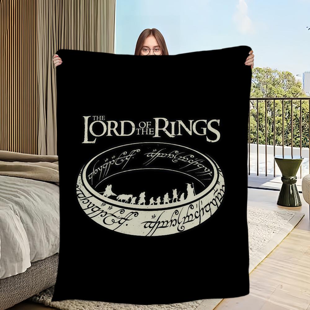 

Classic Movie L-Lord of the R-Rings Blanket For Sofa Room Microfiber Bedding Blanket office Travel Gift Home 30x40in