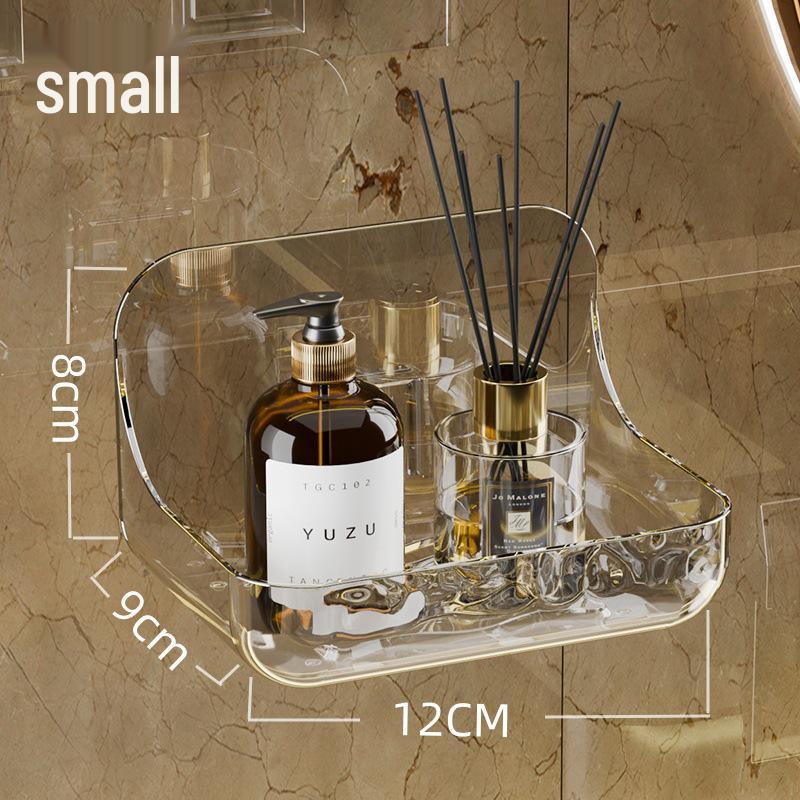 

Акриловая полка для хранения в ванной без сверления