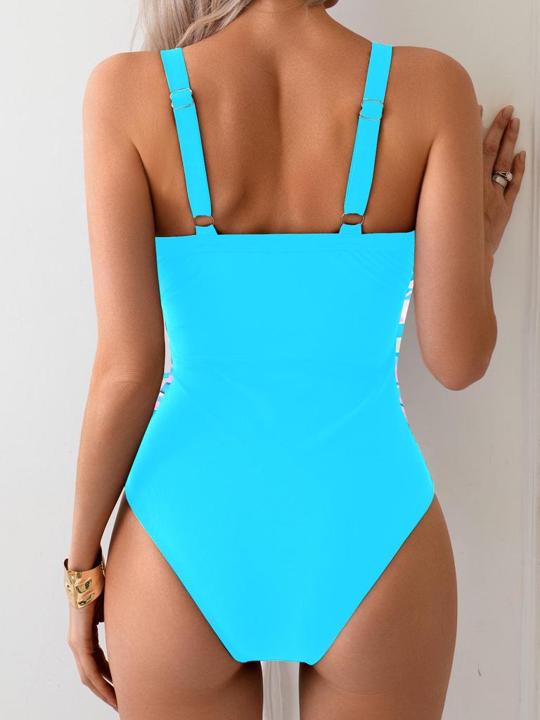 2025 Seksikas Liibuv Nööriga Ühes tükis Bikiini - Uued Euroopa ja Ameerika Kuumaveeallika Ujumisriided