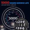 13 LED Scheinwerfer Arbeitslicht 51W Offroad Scheinwerfer 4x4 4WD ATV UTV SUV Runder Scheinwerfer Fahrzeug Auto Arbeitslampe